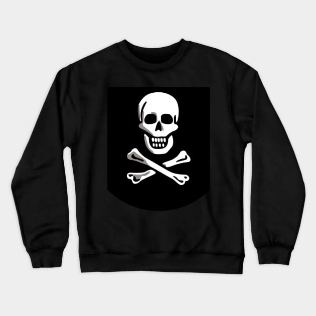 Jolly Roger Skull and Cross bones Crewneck Sweatshirt by twix123844